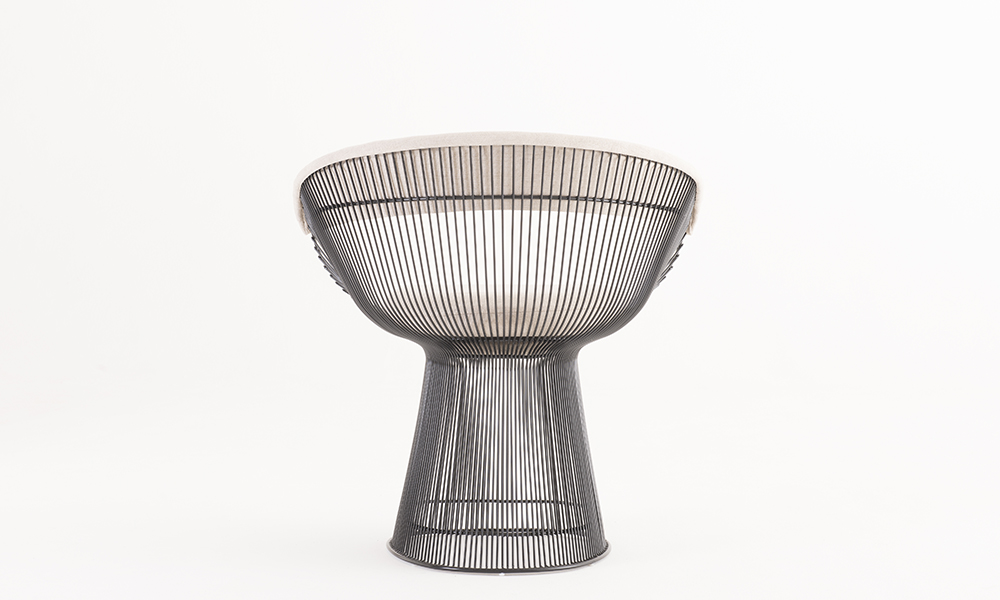 Alucast - Cadeira Platner Aço Carbono