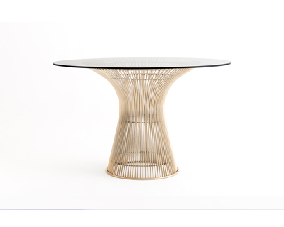 Alucast - Mesa Platner Aço Inox - Produtos Great Inox