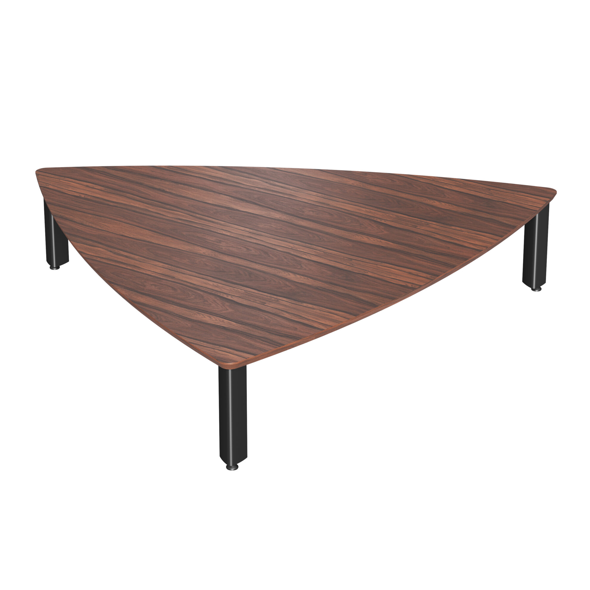 43 - FI MESA DE CENTRO TRÍADE - 1760 X 1630 X 350 - Preto_PauFerro - Tam...